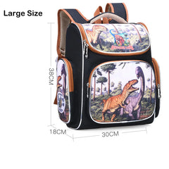 3D Dinosaur School Backpack for Boys Kids