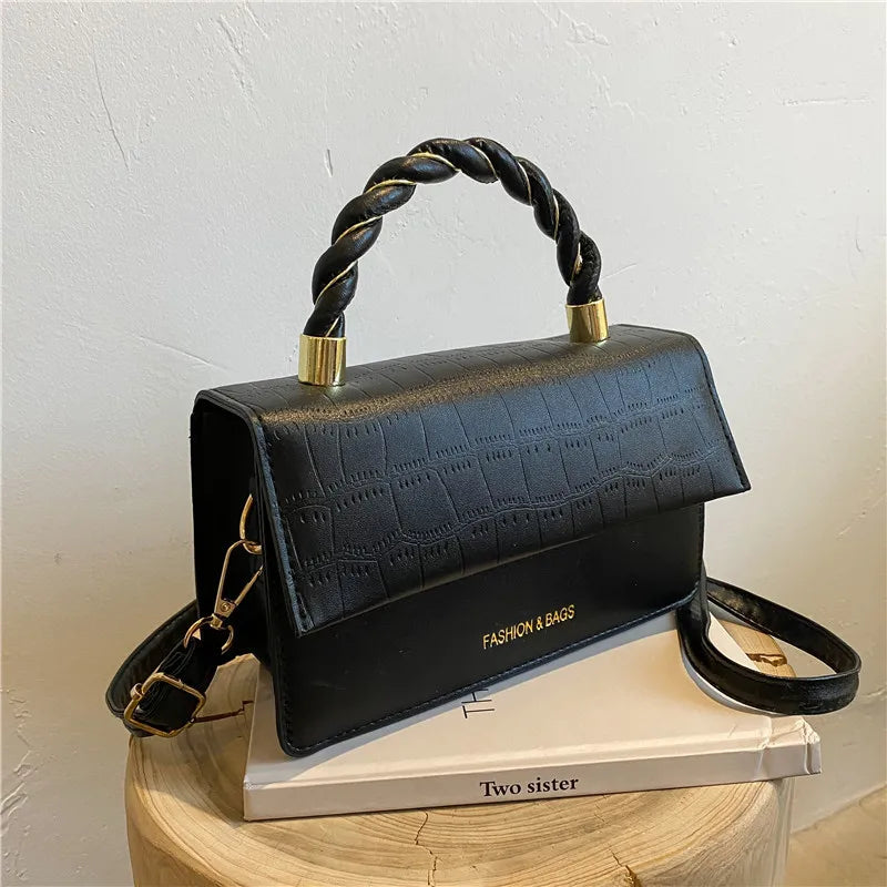 Stone Prints Shoulder Bag Crossbody Female Bag