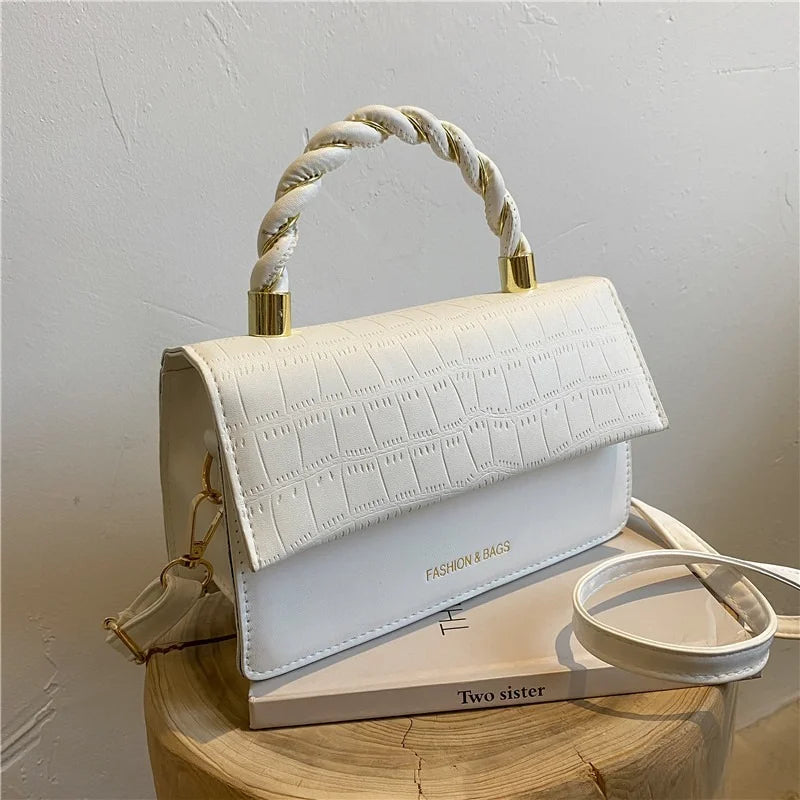 Stone Prints Shoulder Bag Tote Female Crossbody Bag