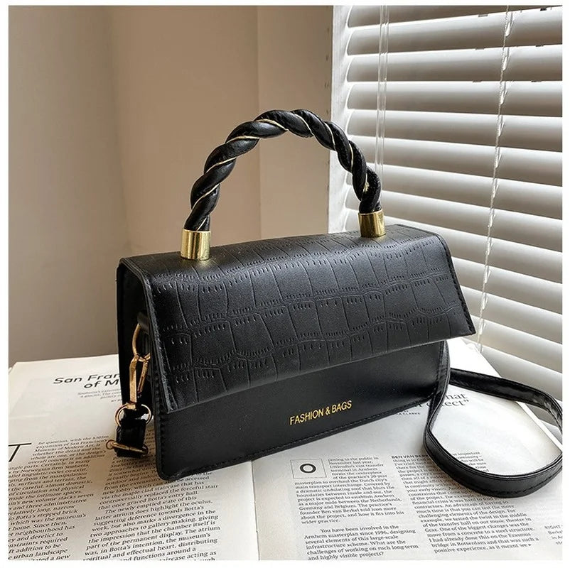 Stone Prints Shoulder Bag Tote Female Crossbody Bag