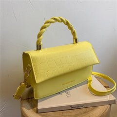 Stone Prints Shoulder Bag Tote Female Crossbody Bag