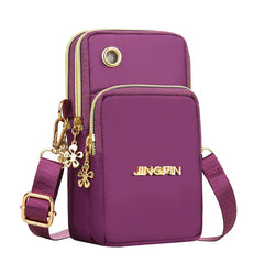 Balloon Mobile Phone Crossbody Bag for Women - Shoulder Bag with Headphone Plug
