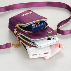 Balloon Mobile Phone Crossbody Bag for Women - Shoulder Bag with Headphone Plug
