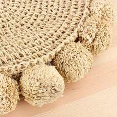 Summer Women Round Ball Bag Rattan Woven Shoulder Messenger Straw Bag