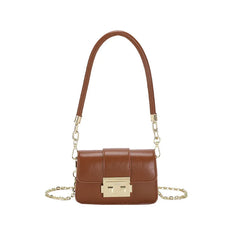 Small Flap Women's Crossbody Bag Pu Leather Casual Ladies Handbags