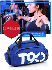 Women's Gym Bag with Shoe Compartment Waterproof Sports Bag for Fitness Yoga