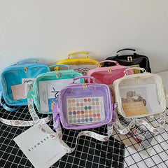 Clear Front Pocket Ita Bag Backpack for Girls