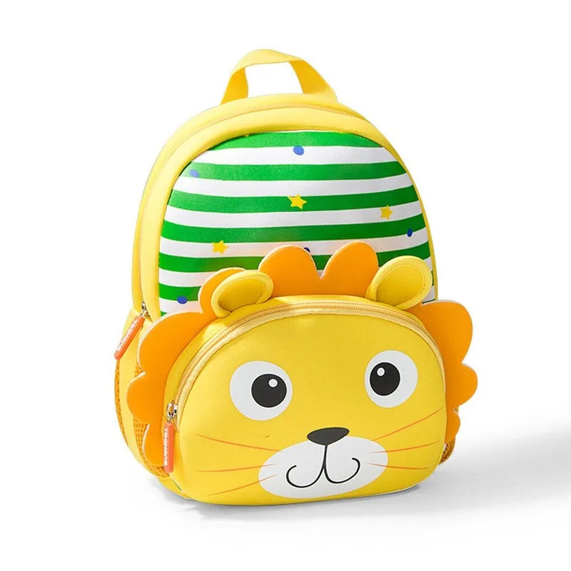 Boy 3D Cartoon Animal Backpack for Kids