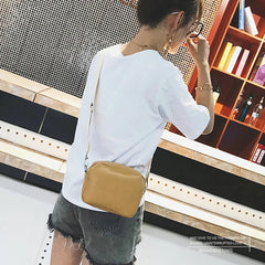 Leather Women Bag Ladies Shoulder Messenger Bags Handbag Letter Flap