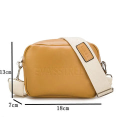 Leather Women Bag Ladies Shoulder Messenger Bags Handbag Letter Flap