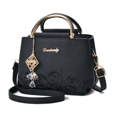 Autumn Embroidery Shoulder Bag Hot Women High Messenger Handbag