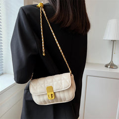 Green Crossbody Bag Small Flap Pu Leather Handbag