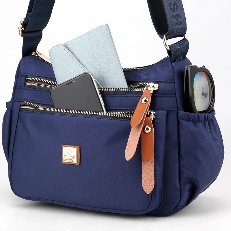 Waterproof Nylon Women Handbag Crossbody Bag Shoulder Travel Messenger
