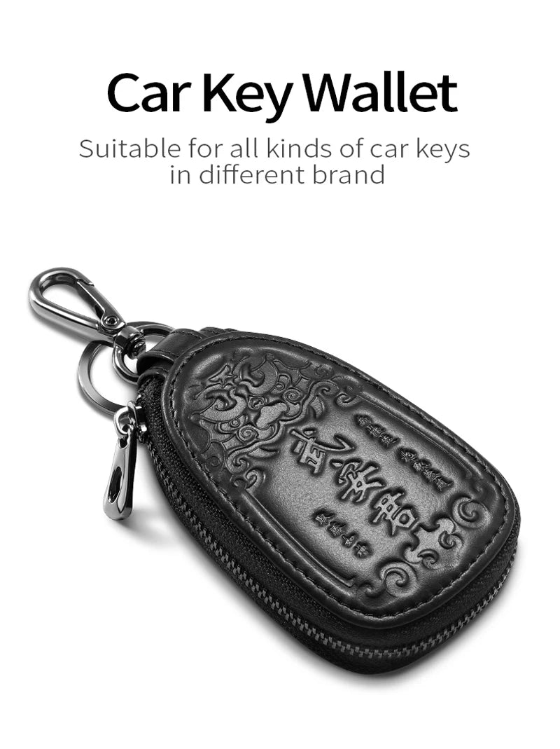 Smart Car Key Holder Wallet Multi-functional Key Organizer