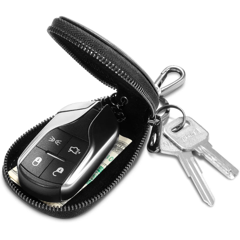 Smart Car Key Holder Wallet Multi-functional Key Organizer