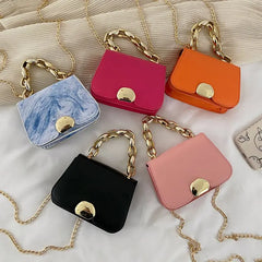 British Small Square Women's Handbag