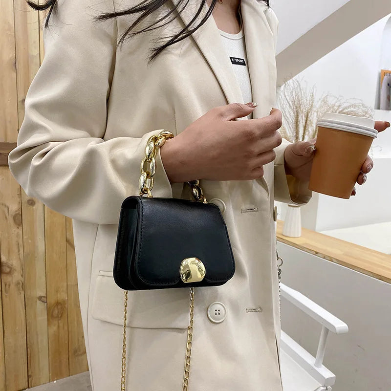 British Small Square Women's Handbag