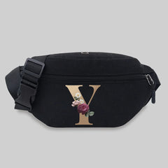 Unisex Waist Bag Leisure Fanny Pack Letter Series Styles