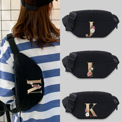 Unisex Waist Bag Leisure Fanny Pack Letter Series Styles