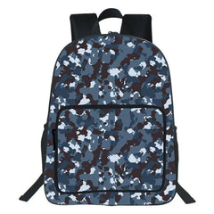 Camouflage Backpack Boys And Girls School Bag Rucksack Travel Mochila