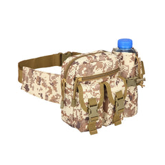 Camouflage Tactical Waist Bag Multi-purpose for Cycling Camping Hiking