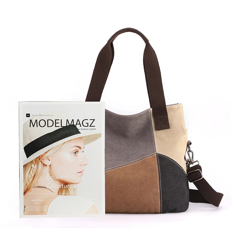 Canvas Bags for Women Handbag Shoulder Bag Large Capacity Totes