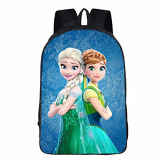 Snow Queen Kids Schoolbag Baby Girls Kindergarten backpacks