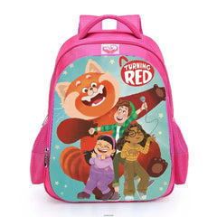 Red Cartoon Backpack Kids School Bag for Boys&Girls Travel Laptop 16inch
