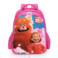 Red Cartoon Backpack Kids School Bag for Boys&Girls Travel Laptop 16inch
