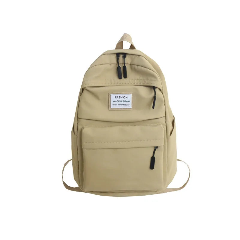 Casual Nylon Women Backpack Student School Bag Teenage Girls Shoulder Bags