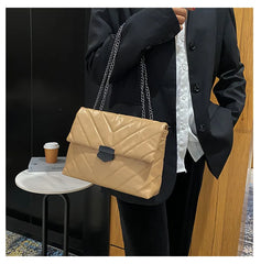 Casual Crossbody Bags Women Shoulder Handbags PU Leather Messenger