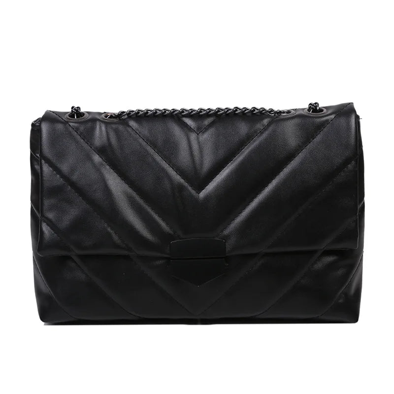 Casual Crossbody Bag Women's Shoulder Handbag PU Leather Messenger
