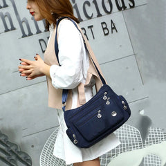 Casual Crossbody Shoulder Bag Women Nylon Waterproof Messenger Bags