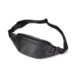 Vintage Leather Waist Bag Men Money Phone Fanny Pack