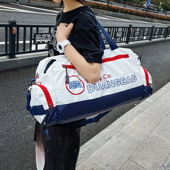 Waterproof Large Capacity Duffle Travel Bag Multifunction Tote GymBags