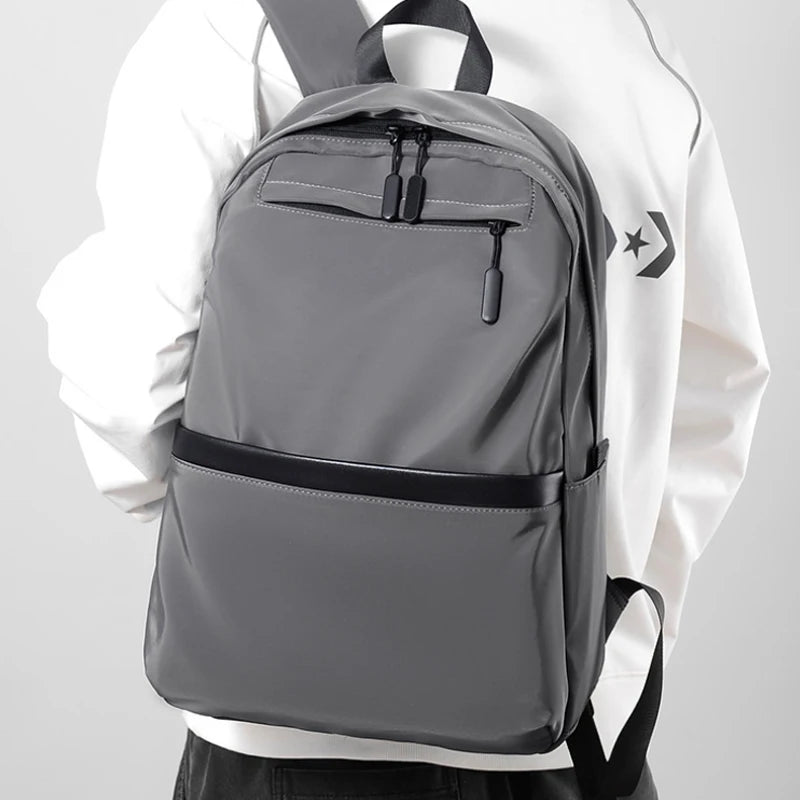 Men's Business Backpack Large Capacity Schoolbag Waterproof Bags