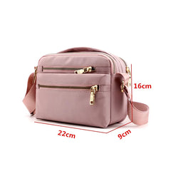 Casual Women Nylon Shoulder Bag Waterproof Multi-pocket Ladies Handbags