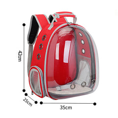 Cat Carrier Bag Transport Backpack for Travel Pet Portable Breathable Dog