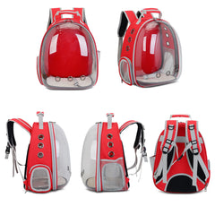 Cat Carrier Bag Transport Backpack for Travel Pet Portable Breathable Dog