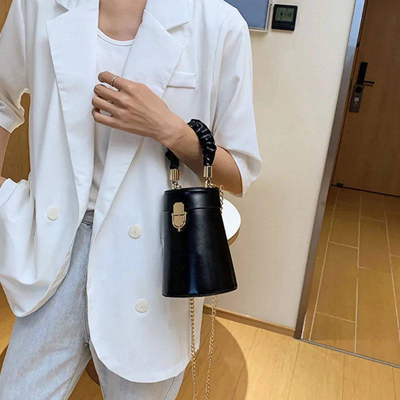 Chain Bucket Bag Handbag Shoulder Bags Women Bag Crossbody Bags