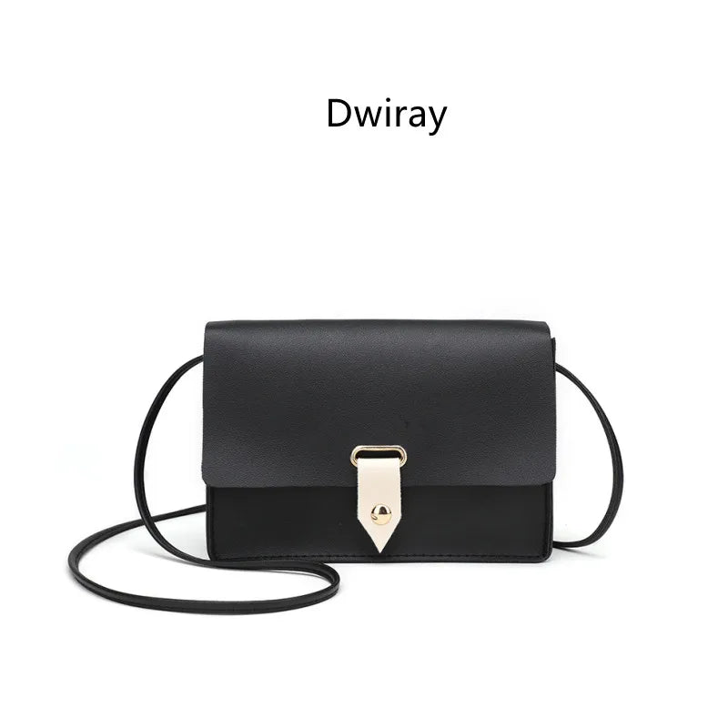 Chain Crossbody Bag Women Single Shoulder Bag PU Leather Handbag