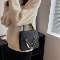 Chain Handbag Women's Crossbody Bag Small Square Bags