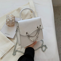 Chain Handbag Women's Crossbody Bag Small Square Bags