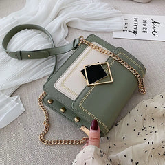 Women's Small Messenger Bags with Lock Handbags