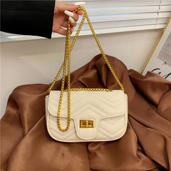 Chain Women Crossbody Bag Shoulder Bag PU Leather Female Clutch Handbags