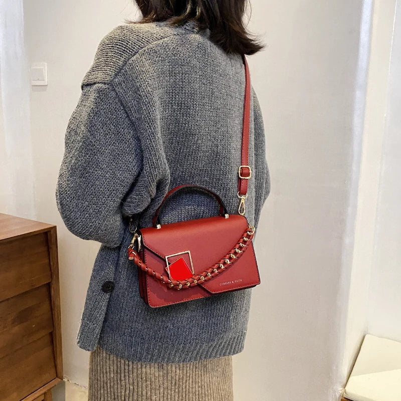 Women's Crossbody Bag and Purse Leather Shoulder Handbag