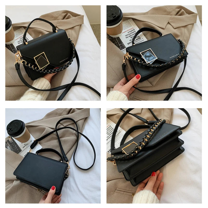 Women's Crossbody Bag and Purse Leather Shoulder Handbag