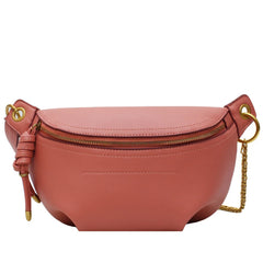 Soft Leather Chest Bag Women's Cross-body Street Bag