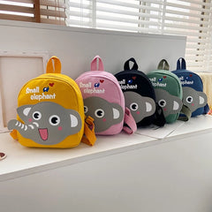 Elephant Girl Boys School Bags Kids Schoolbag Kindergarten Cartoon Pouch