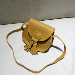 Girls Leather Waist Bag Small Shoulder Crossbody Handbag